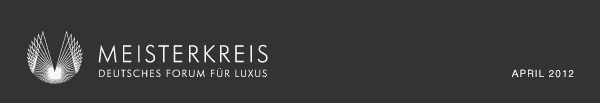 MEISTERKREIS Newsletter - April 2012